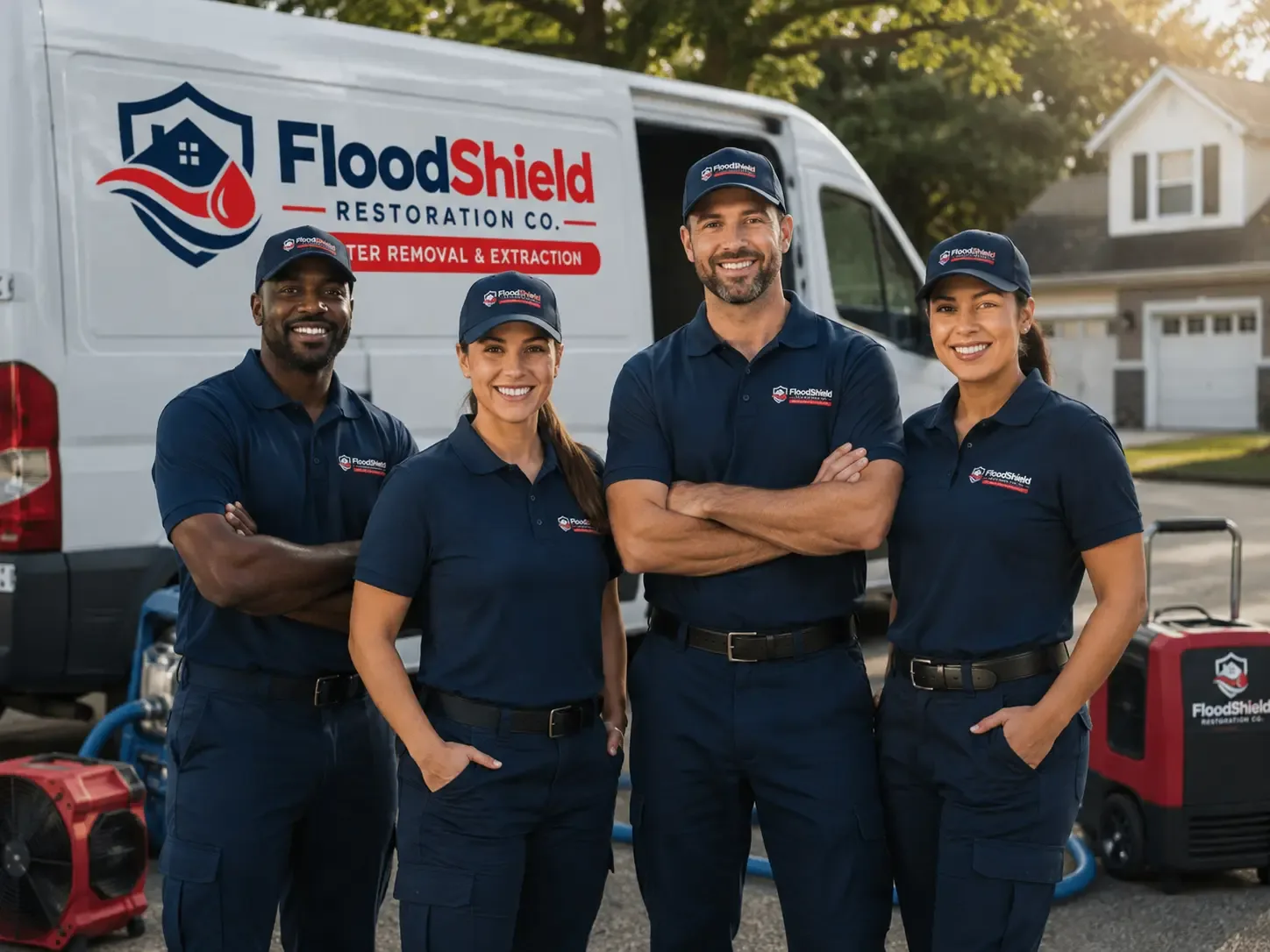 Flood Damage Restoration company in Nassawadox, VA